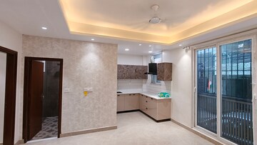 Kitchen in 2 BHK Builder Floor at Malviya Nagar – for Rent