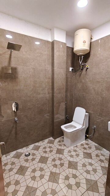 Bathroom in 2 BHK Builder Floor at Malviya Nagar – for Rent