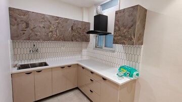 Kitchen in 2 BHK Builder Floor at Malviya Nagar – for Rent