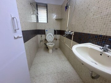 Bathroom in 2 BHK Apartment at Adelphi Apartment, Andheri West – for Rent