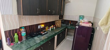 Kitchen in 1 RK Penthouse at Malviya Nagar – for Rent