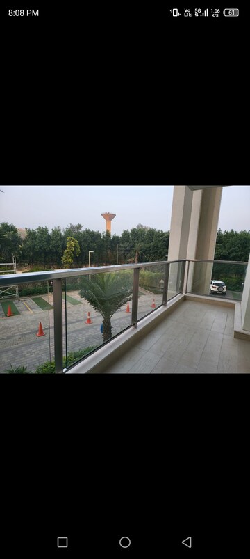 Balcony in 3.5 BHK Apartment at DLF The Crest Phase II, Sector 54 – for Rent