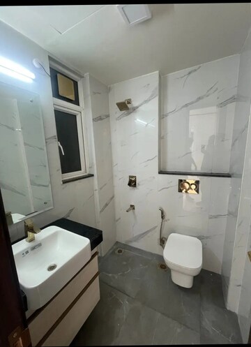 Bathroom in 3 BHK Apartment at Smart World Orchard, Sector 61 – for Rent