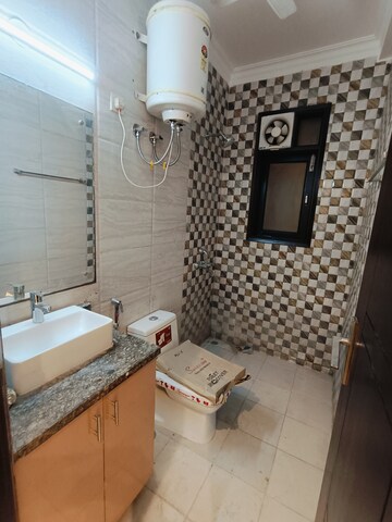 Bathroom in 2 BHK Builder Floor at Malviya Nagar – for Rent