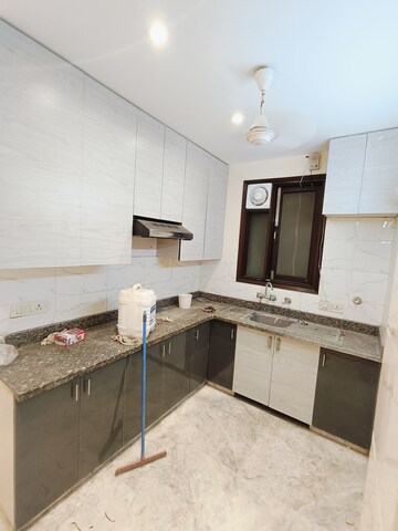 Kitchen in 2 BHK Builder Floor at Malviya Nagar – for Rent