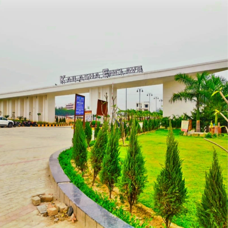 Exterior View, kailasha-enclave  2490 Sq.Ft. Plot In Hasanpur Khevali Lucknow 9072888
