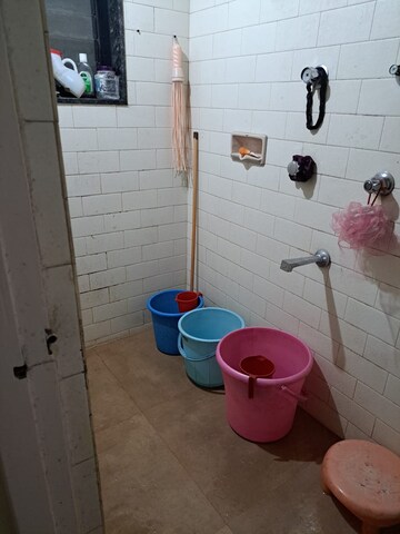 Bathroom in 2 BHK Apartment at Asha Heights Aundh, Aundh – for Rent