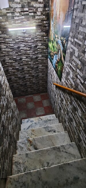 Staircase in 3 BHK Builder Floor at Malviya Nagar – for Sale