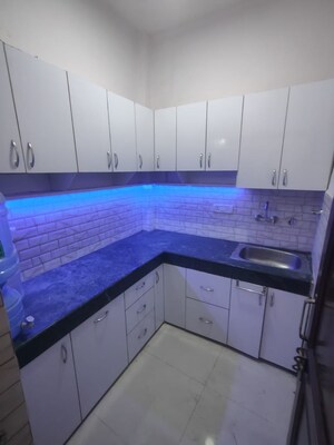 Kitchen in 1 BHK Builder Floor at Malviya Nagar – for Sale