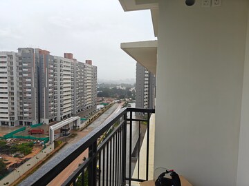 Balcony in 2 BHK Apartment at Adarsh Greens, Kogilu – for Rent