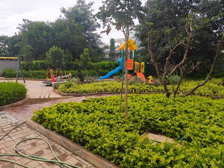 Garden, adarsh-greens 2 Bedroom 1005 Sq.Ft. Apartment In Kogilu Bangalore 9072934