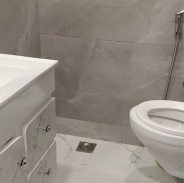 Bathroom in 2 BHK Builder Floor at Malviya Nagar – for Rent