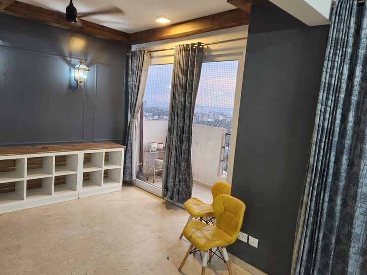 Living Room, bhartiya-nikoo-homes 4 Bedroom 3529 Sq.Ft. Apartment In Thanisandra Main Road Bangalore 9073003