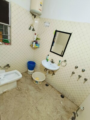 Bathroom in 2.5 BHK Builder Floor at Sheikh Sarai – for Sale