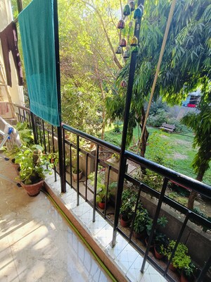 Balcony in 2.5 BHK Builder Floor at Sheikh Sarai – for Sale