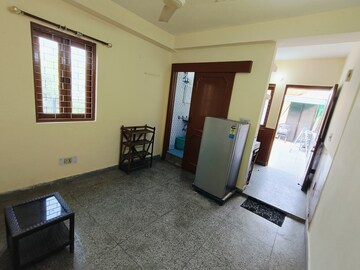 Living Room in 1 BHK Builder Floor at Malviya Nagar – for Rent