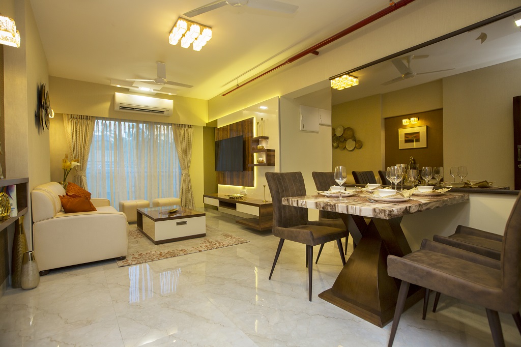 2 BHK + Servant Room 732 Sq.Ft. Apartment in Platinum Prive