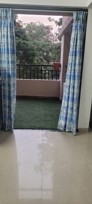 Balcony in 2 BHK Apartment at Altiuus Drome Apartment, Wadgaon Sheri – for Rent