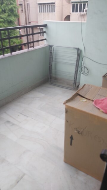 Balcony in 1.5 BHK Apartment at Uma Cooperative Society, Mayur Vihar 1 – for Rent