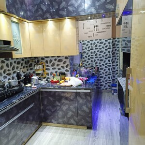 Kitchen in 2 BHK Apartment at Gaurs Cascades, Raj Nagar Extension – for Sale