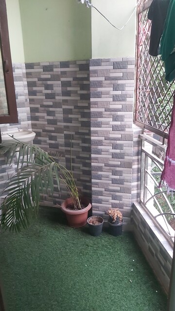Balcony in 2.5 BHK Builder Floor at Mayur Vihar – for Rent