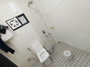 Bathroom in 2 BHK Builder Floor at Malviya Nagar – for Rent