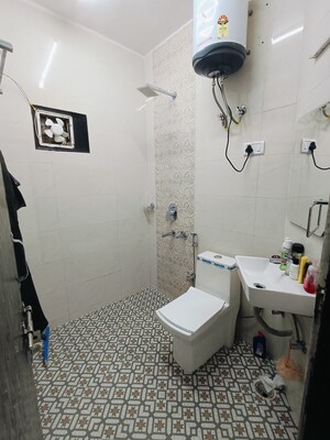 Bathroom in 2 BHK Builder Floor at Malviya Nagar – for Rent