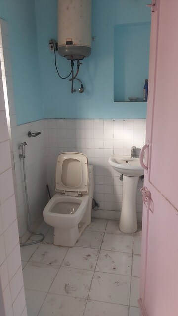Bathroom in 2 BHK Apartment at Mayur Vihar – for Rent
