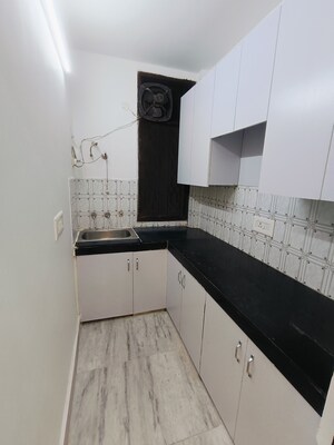 Kitchen in 2 BHK Builder Floor at Malviya Nagar – for Rent
