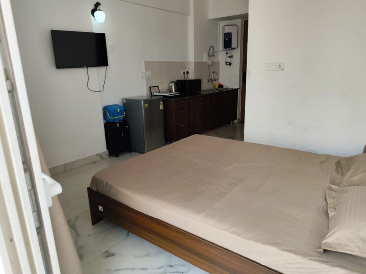 Bedroom, paramount-golf-forest-studio-apartments-oak-towe Studio 650 Sq.Ft. Apartment In Upsidc Site C Greater Noida 9073139