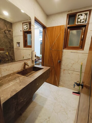 Kitchen in 2 BHK Builder Floor at Malviya Nagar – for Sale