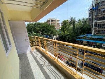 Balcony in 2 BHK Apartment at Karan CHS Versova, Versova – for Rent