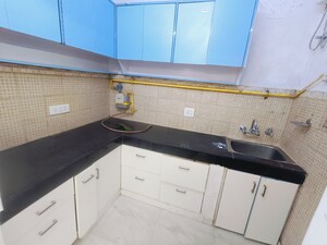 Kitchen in 2 BHK Builder Floor at Malviya Nagar – for Rent