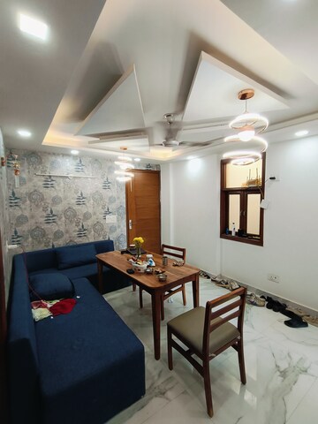 Living Room in 3 BHK Builder Floor at Malviya Nagar – for Rent