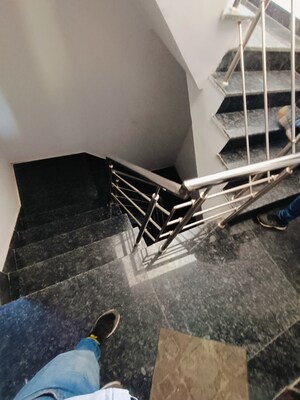 Staircase in 3 BHK Builder Floor at Malviya Nagar – for Rent