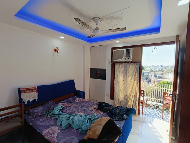 Bedroom, malviya nagar 3 Bedroom 1200 Sq.Ft. Builder Floor In Malviya Nagar Delhi 9073173