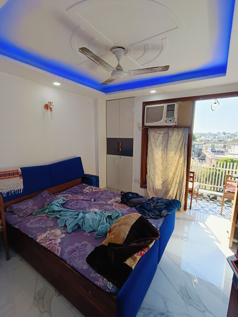 Bedroom, malviya nagar 3 Bedroom 1200 Sq.Ft. Builder Floor In Malviya Nagar Delhi 9073173