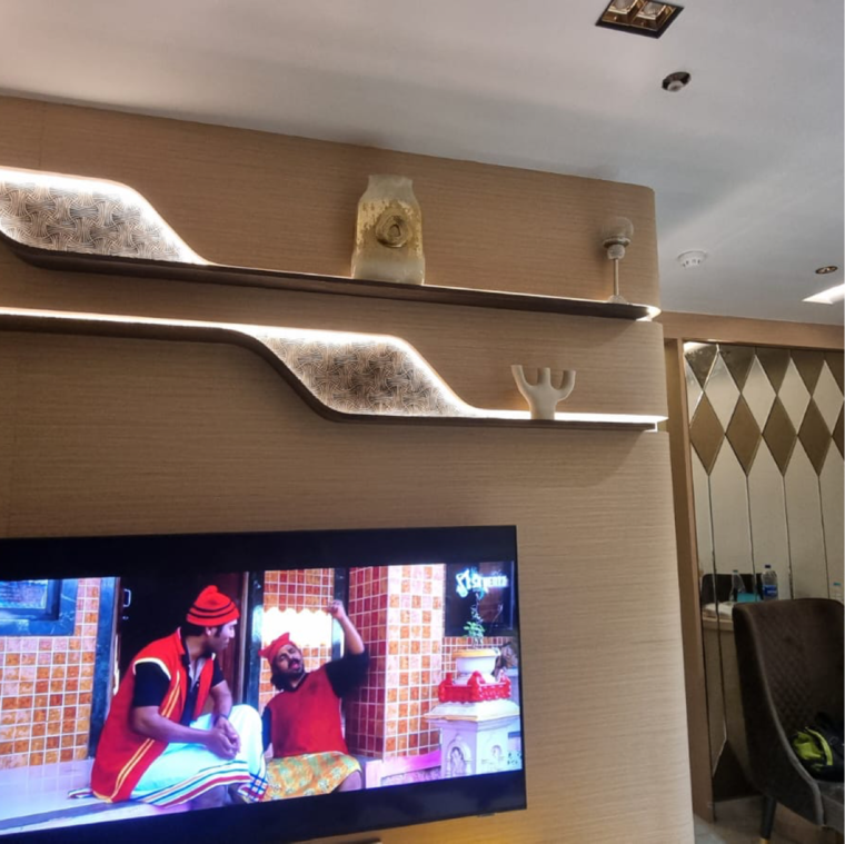 Living Room, regency-anantam 2 Bedroom 778 Sq.Ft. Apartment In Dawadi Gaon rd Thane 9073171