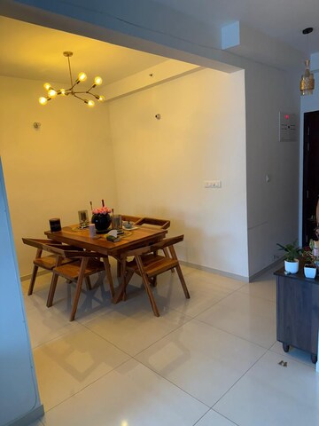 Living Room in 3 BHK Apartment at L&T Raintree Boulevard, Hebbal – for Rent