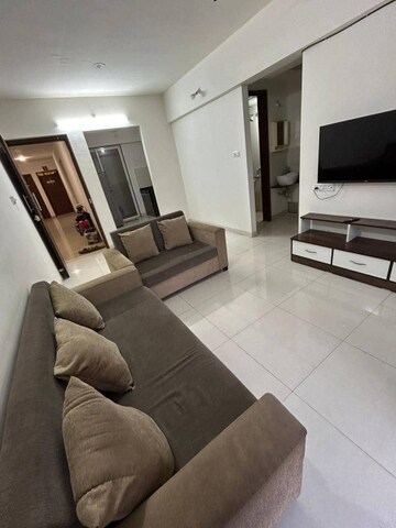 Living Room in 2 BHK Apartment at Wakad – for Rent