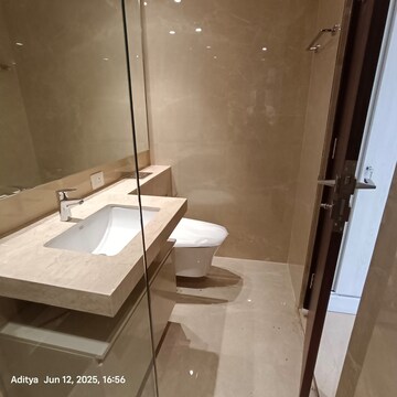 Bathroom in 3 BHK Apartment at Hiranandani Highland, Powai – for Rent