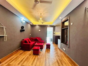 Living Room in 2 BHK Builder Floor at Saket – for Rent