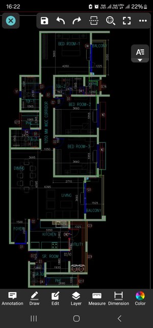 Master Plan in 3.5 BHK Apartment at Avalon Park At The Prestige City, Sarjapur Road – for Sale