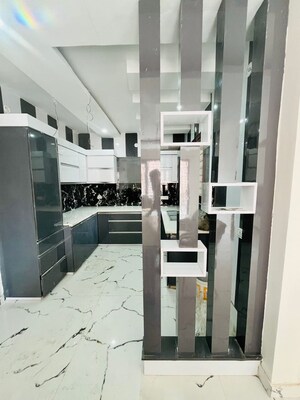 Staircase in 3 BHK Builder Floor at Dhakoli – for Sale