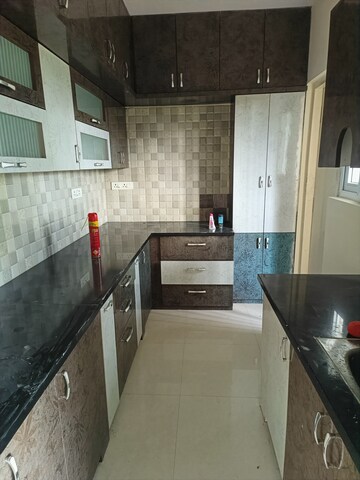 Kitchen in 3 BHK Apartment at Pragna Whistling Woods, Yelahanka New Town – for Rent