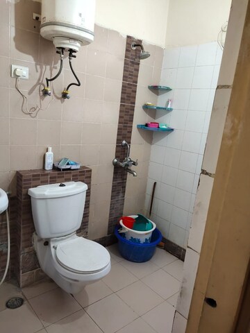 Bathroom in 3 BHK Apartment at Shiv Sai Ozone Park, Sector 86 – for Rent