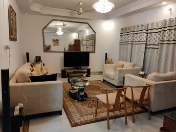 Living Room in 4 BHK Independent House at Hrbr Layout – for Sale