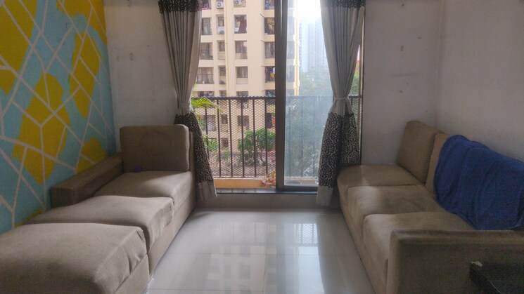 Living Room, everest-world-gardenia 2 Bedroom 620 Sq.Ft. Apartment In Dhokali Thane 9073485