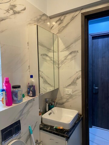 Bathroom in 2 BHK Apartment at Risland The Icon, Dhokali – for Rent
