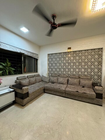 Living Room in 3 BHK Apartment at Lodha Splendora, Ghodbunder Road – for Rent